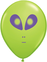 5" Space Alien-Lime Green